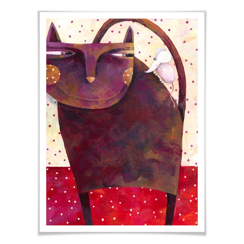 Poster Blanz - Katz und Maus 