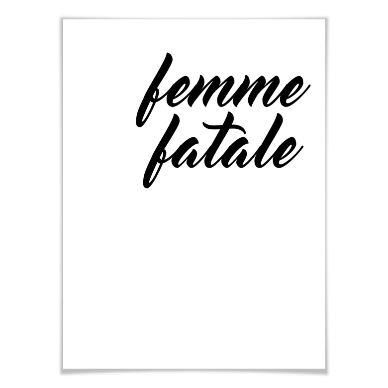 Póster Femme Fatale 