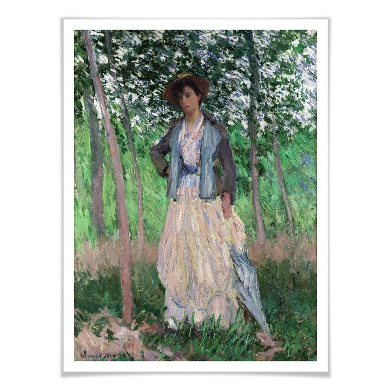 Poster Monet - The Stroller 