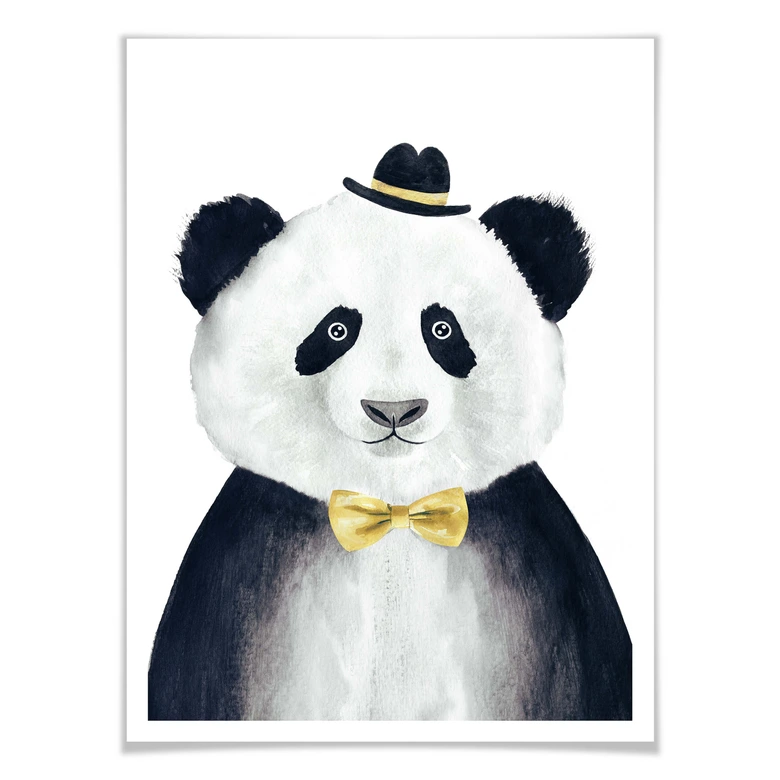 Poster Cuddly Gentleman 