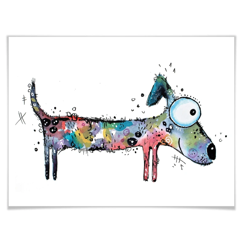 Poster Hagenmeyer – Happy Dog 