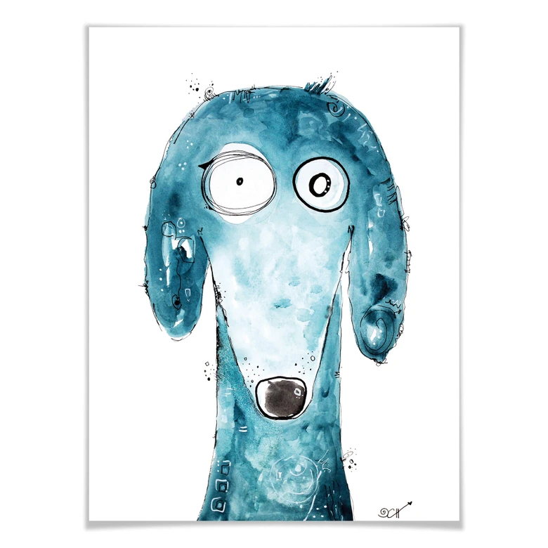 Plakat Hagenmeyer - Szalone oczy 