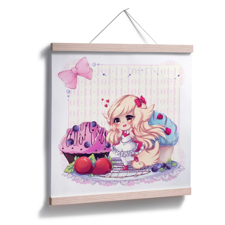 Plakat La Doll Blanche - Chibi Belle 