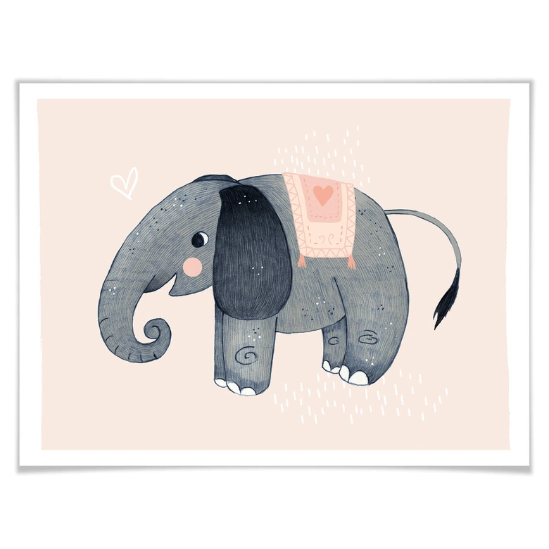 Poster Loske - Olifant 