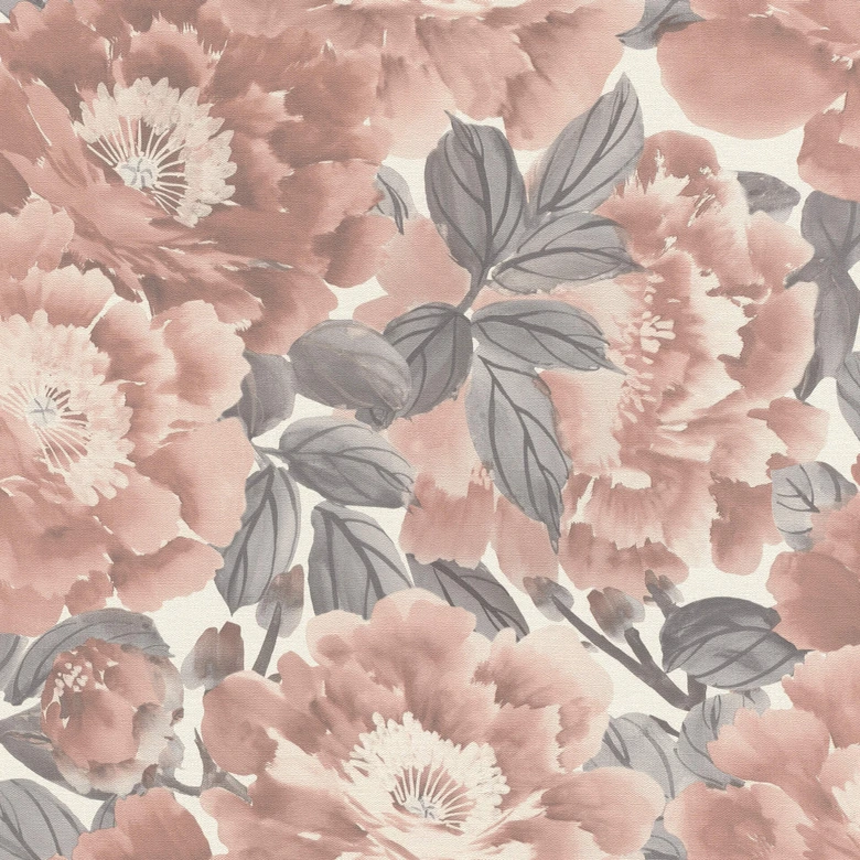 Rasch Vliestapete Kimono altrosa 