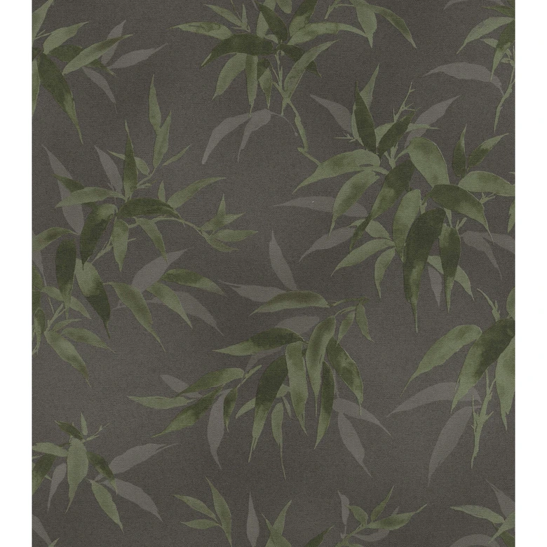 Rasch Vliestapete Kimono anthrazit 
