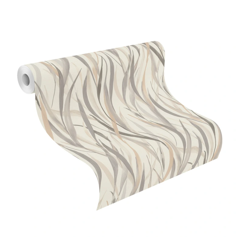 Pflanzentapete, Vliestapete Paraiso beige 
