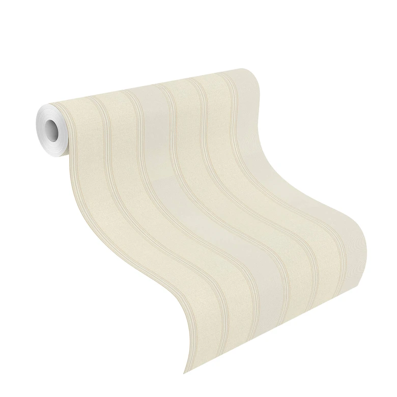 Rasch Vliestapete Saphira hellbeige, mattgold 