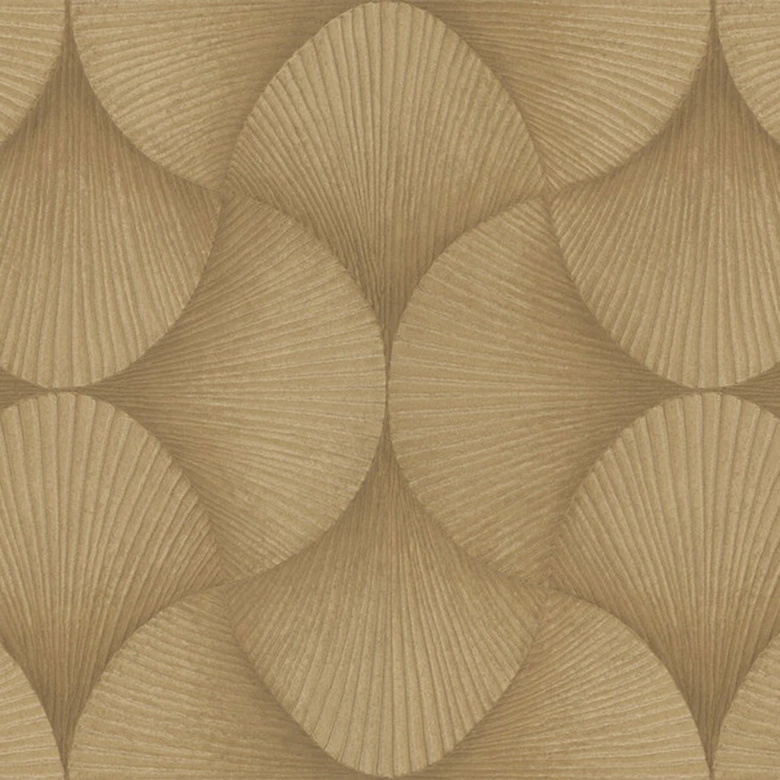 Metallictapete, Vliestapete Sky Lounge gold 10,00x1,06 m 