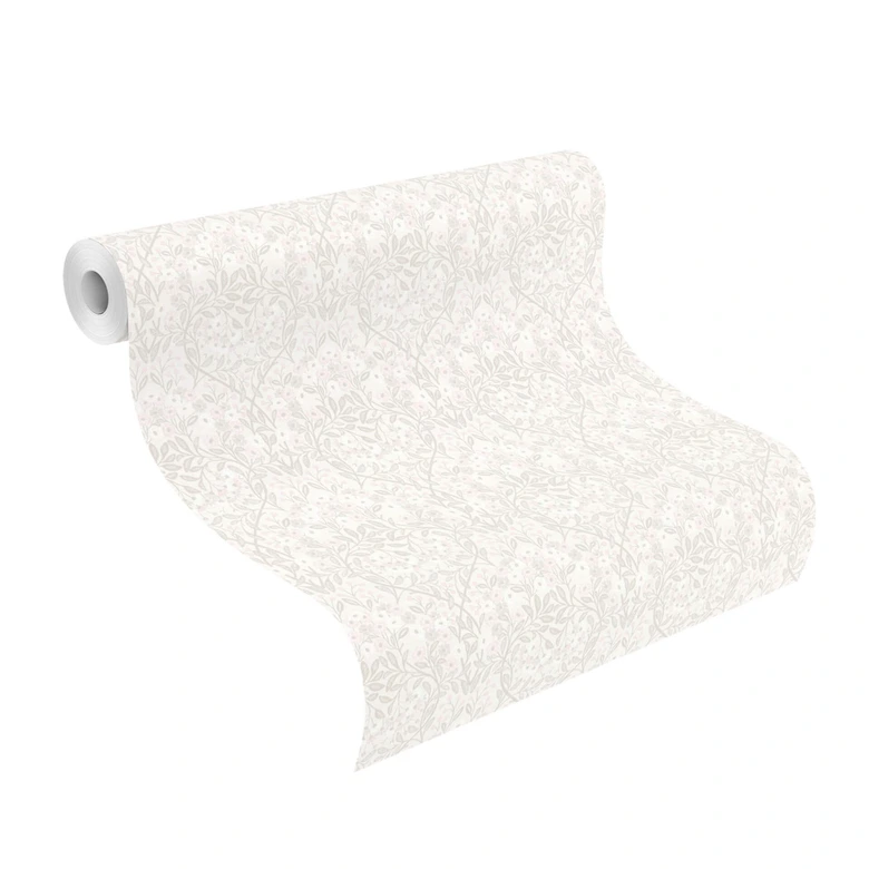 Rasch Vliestapete, Mustertapete Sophia beige hell 