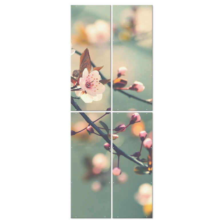 Separador de ambientes, biombo, mosquitera colgante Despertar de la primavera 