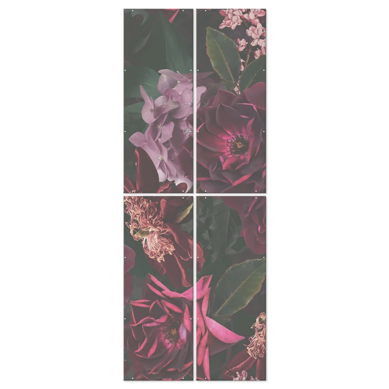 Rumsavdelare, skärm, hängande avskärmning Fleur de Paris - UN Designs 