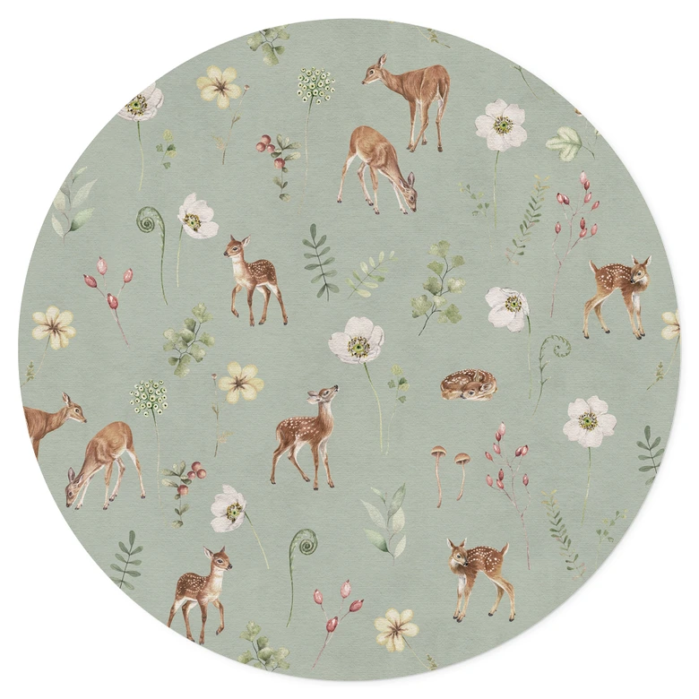 Fawn dröm i det gröna - Kikki Belle - Round 