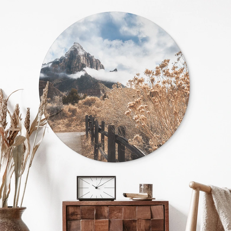 Dibond Wanddecoratie Tropische bladeren - Haase 