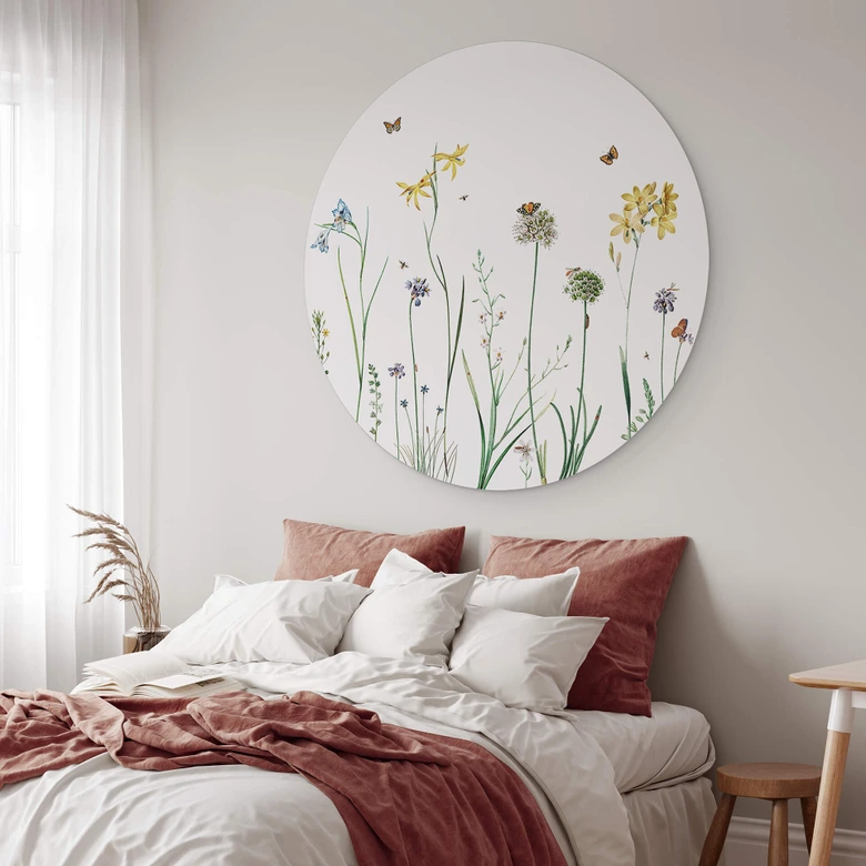 Wandcirkel Sir Edward - Butterfly Magic 