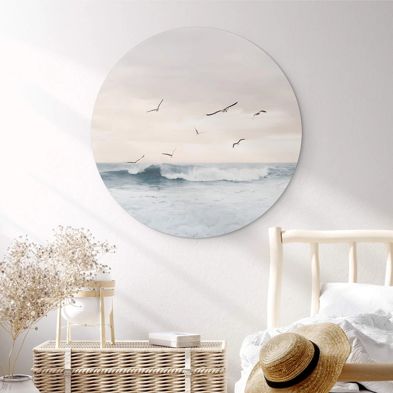 Wandcirkel Sisi & Seb - Avond aan Zee 