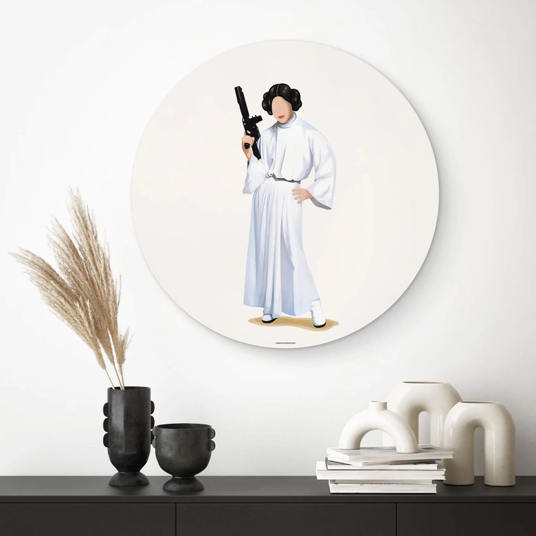 Wandcirkel Tohmé - Leia 