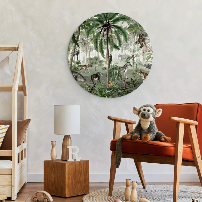 Wandcirkel Kikki Belle - Jungle 