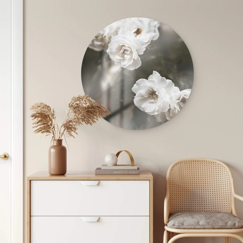 Glasbild Annie - Louise Bugnet - Rund 