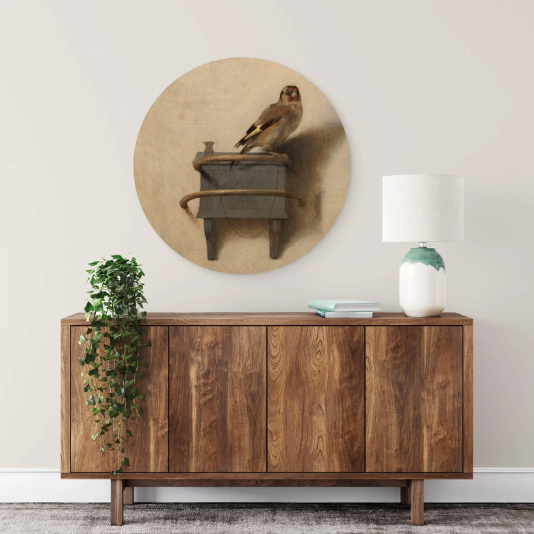 Wandcirkel Hout Fabritius - het Puttertje 