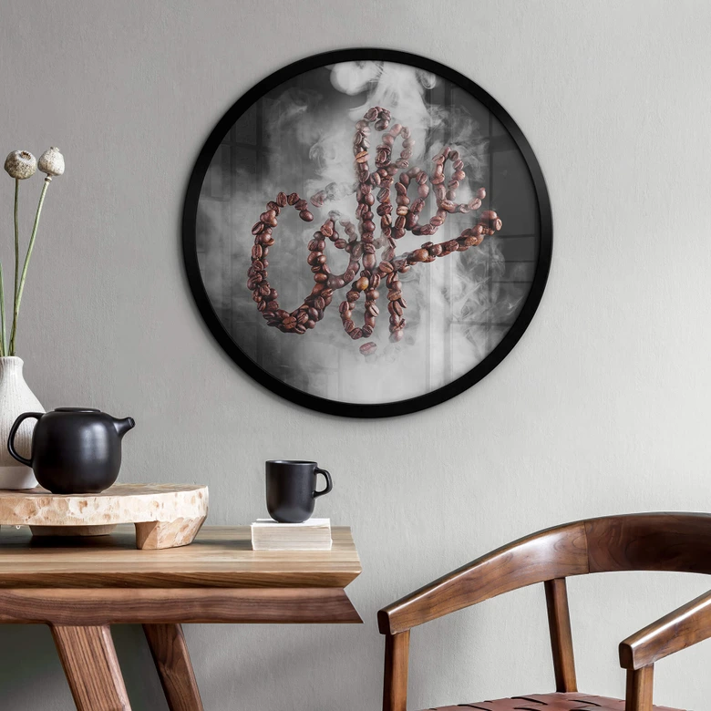 Poster Belenko - Kaffeeduft - Rund 