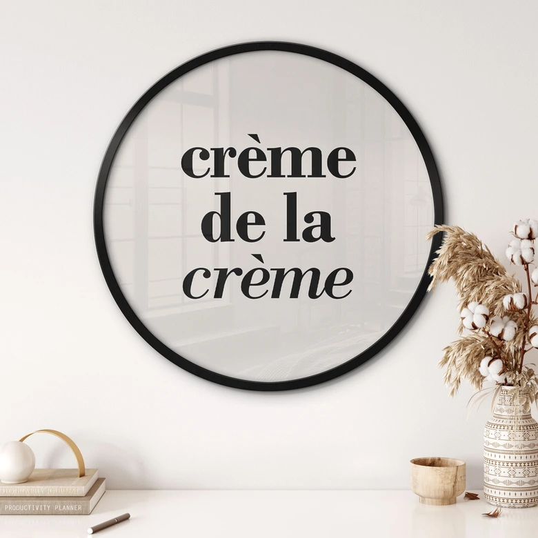 Poster Crème de la crème 