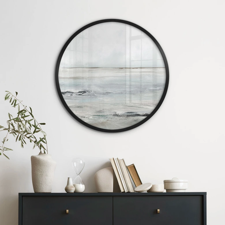 Poster Wellen am Sandy Bay - Hobday - Rund 