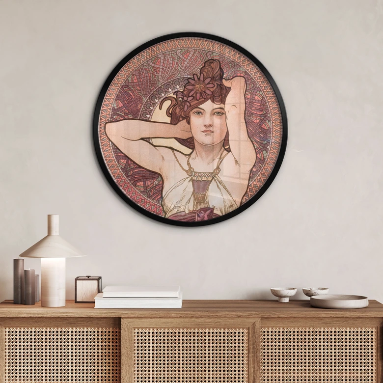 Plakat Mucha - Amethyst 