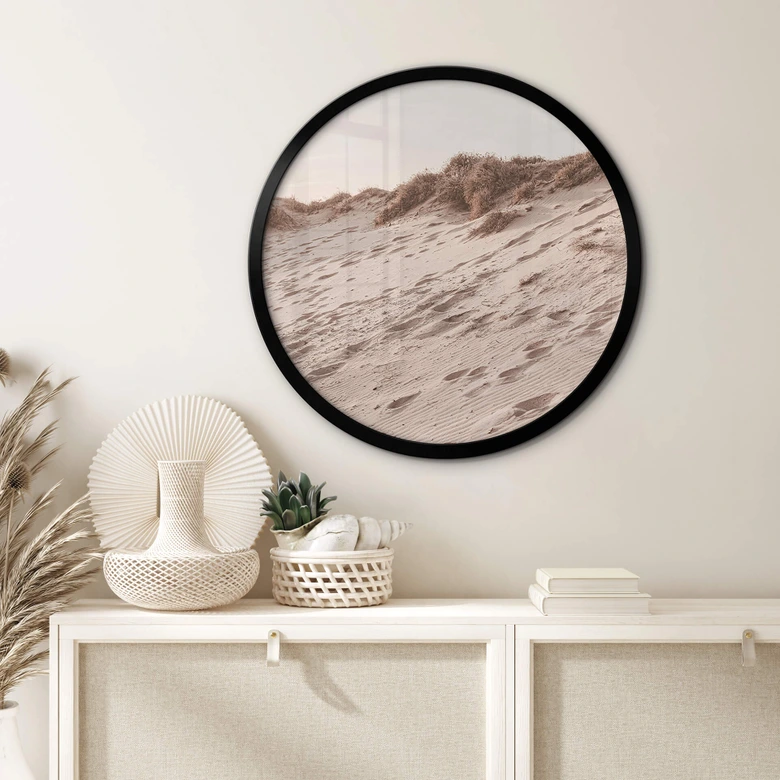 Poster 1X Studio - Sandstrand - Rund 