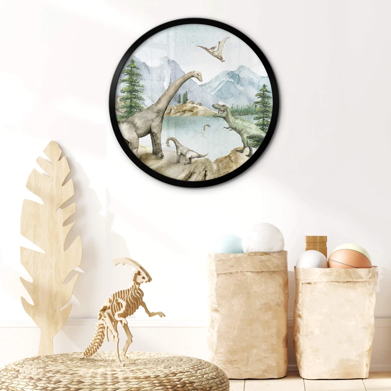 Plakat Kikki Belle - Dinosaurs 