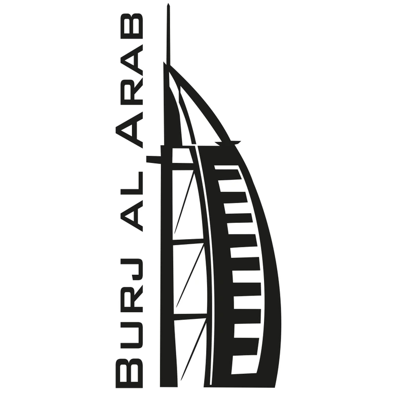 Burj Al Arab Wall sticker 