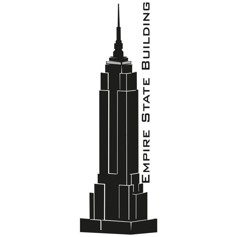 Sticker mural - Empire State Building 
