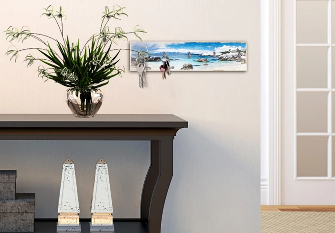 Key Holder - Western Cape + 5 Hooks 