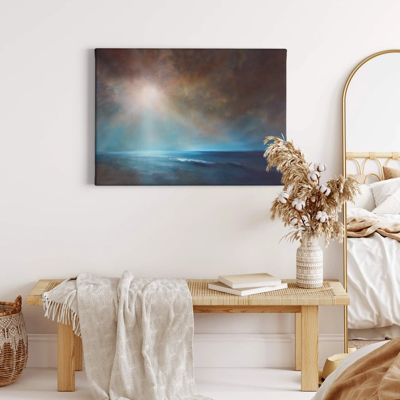 Leinwandbild Schmucker - Kraft und Stille 