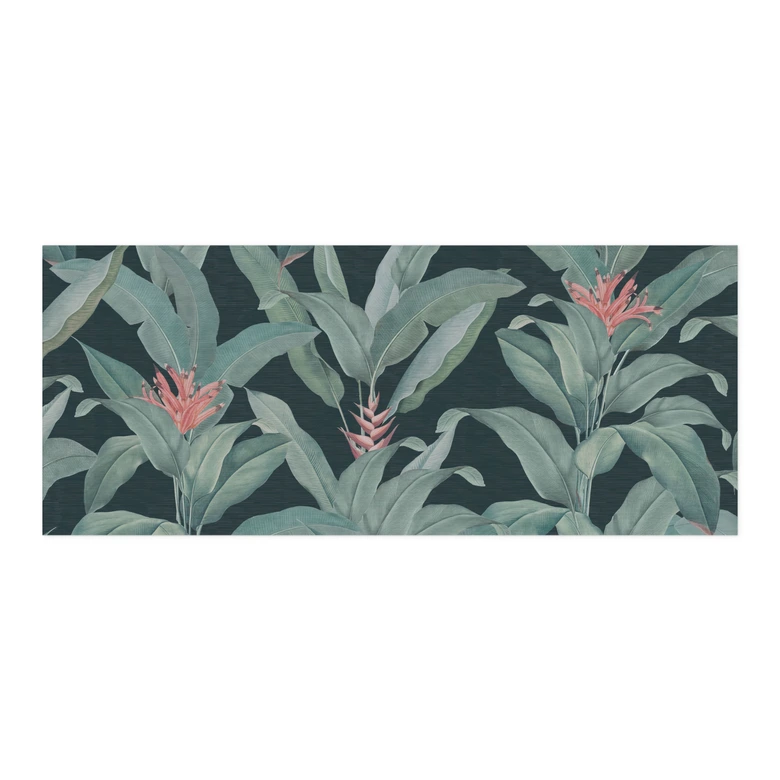 Selbstklebende Küchenrückwand Urban Jungle Tropenblätter Grün - Bloomery Decor 