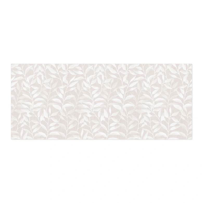 Self-adhesive kitchen splashback Delicate watercolor leaves - Soft Beige - Bloomery Decor 