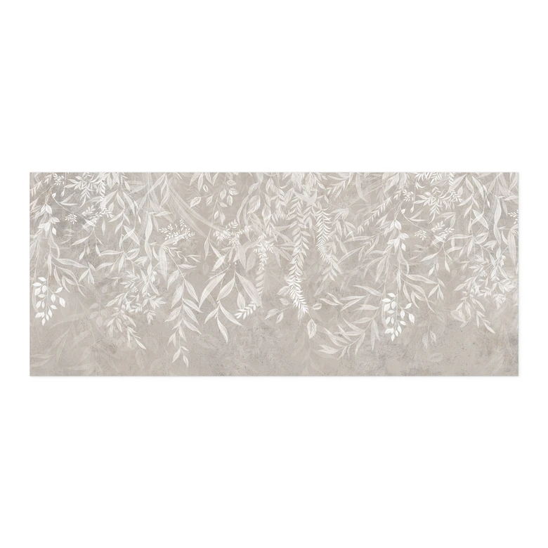 Selbstklebende Küchenrückwand Elegante Weidenzweige in Beige - Ms Tiff 