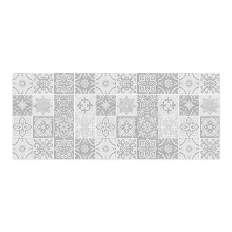 Selbstklebende Küchenrückwand Ornamente - Betonoptik 03 