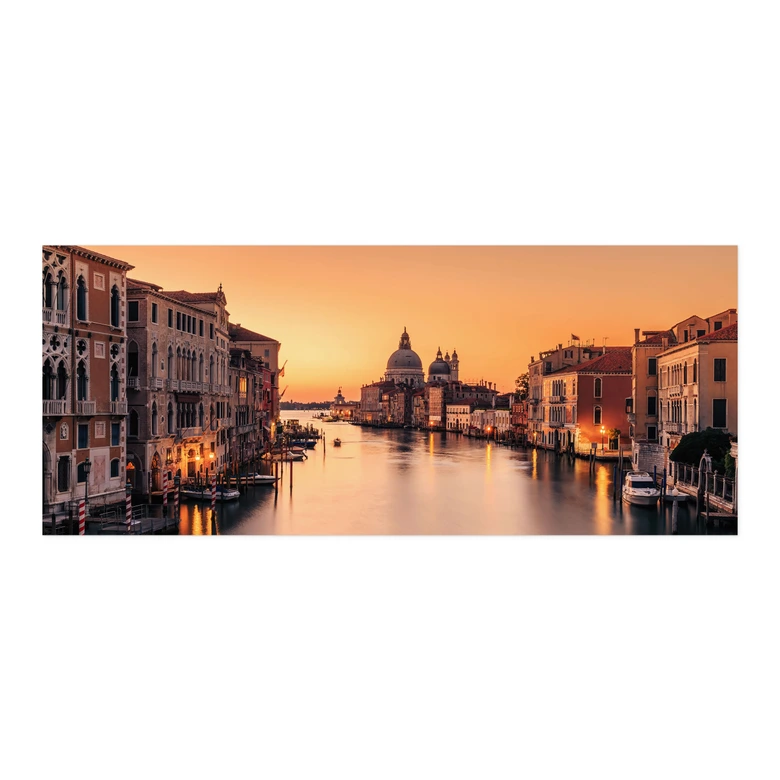 Salpicadero de cocina autoadhesivo Puesta de sol en Venecia - Zhang 