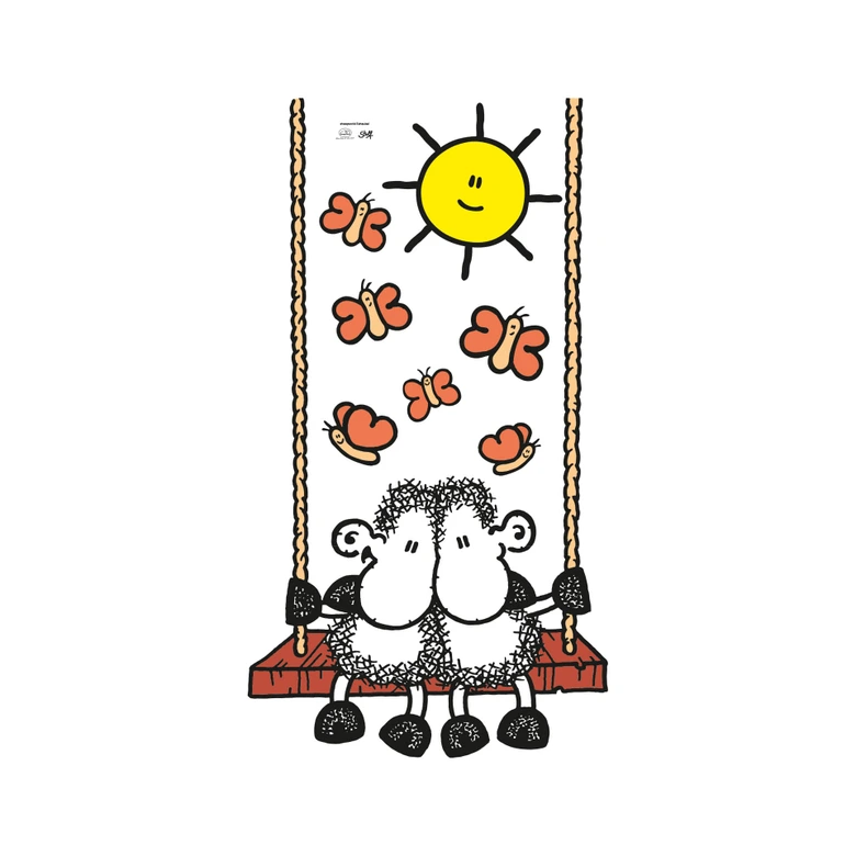 Sheepworld Swing Wall sticker 