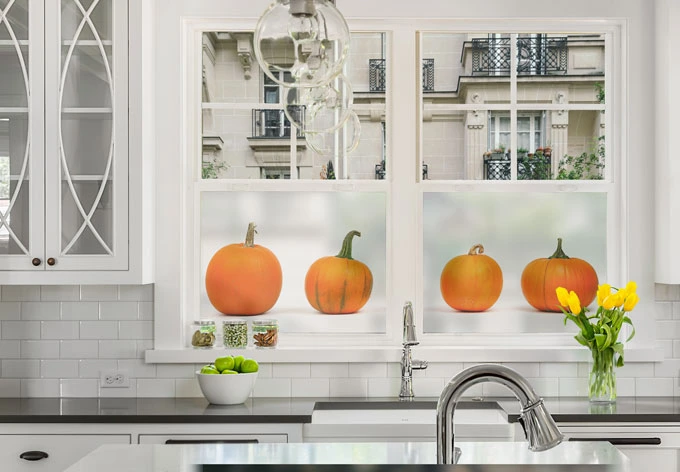 Window foil Pumpkins 