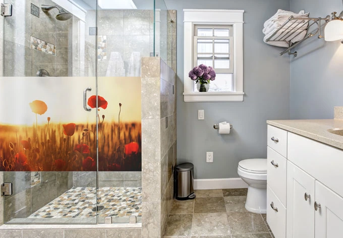 Window foil Sunny Poppies 