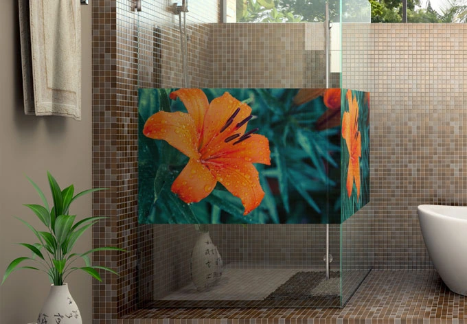 Raamfolie Tropical Lily 