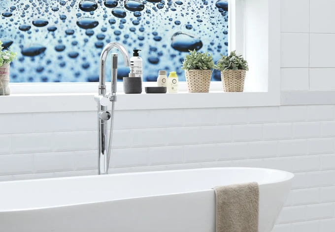 Sichtschutzfolie Waterdrops 