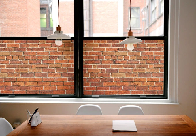 Lámina de privacidad para paredes de ladrillo - Panorama 