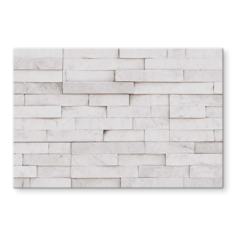 Spritzschutz 1X Studio - Weiße Mauer 