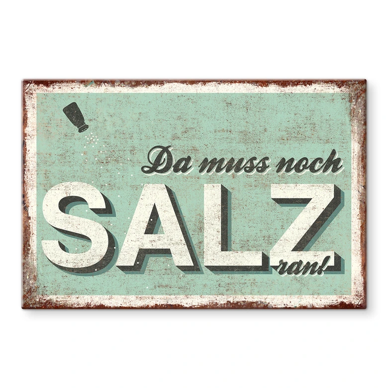 Spritzschutz Da muss noch Salz ran 