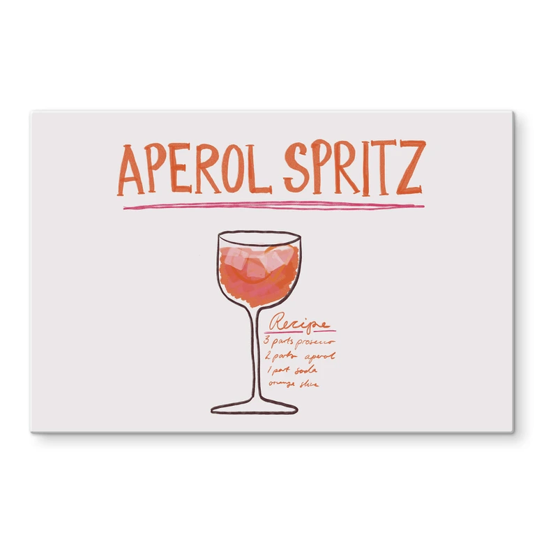 Stænkplade Cocktail Fritsch - Aperol Spritz 