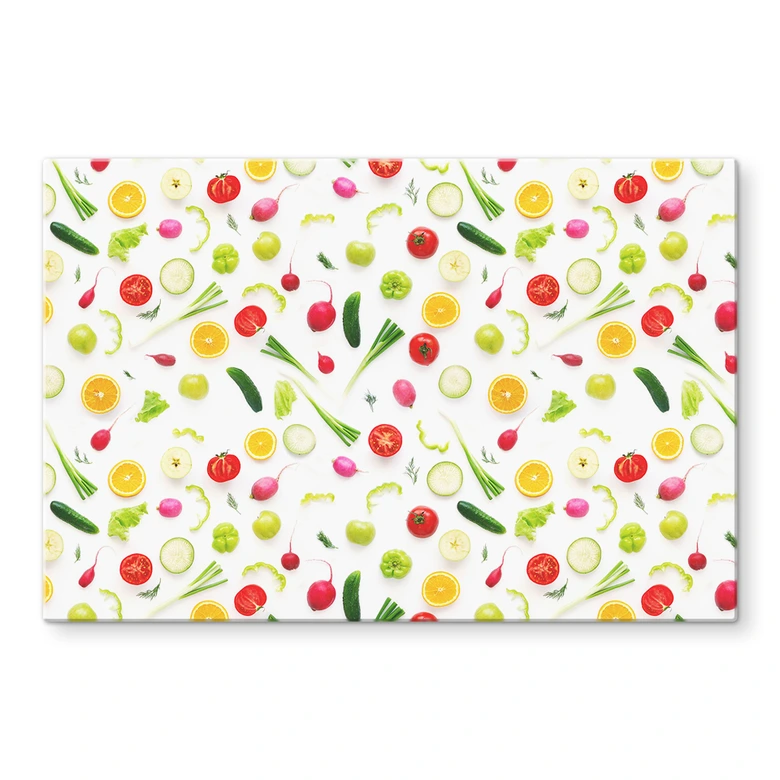 Spritzschutz - Frisches Gemüse 01 