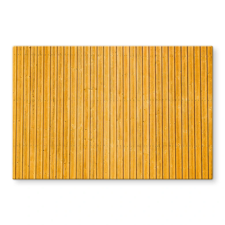 Spritzschutz gelbes Holz  